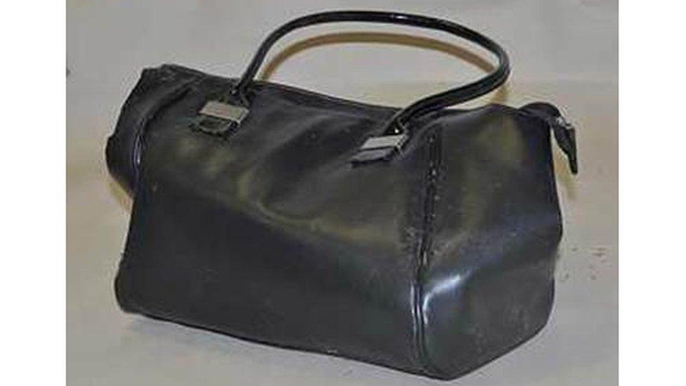 Bag identical to the one a baby's body was found in in Newport