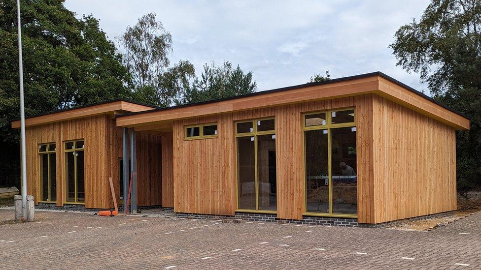 New learning centre at Caston Wood