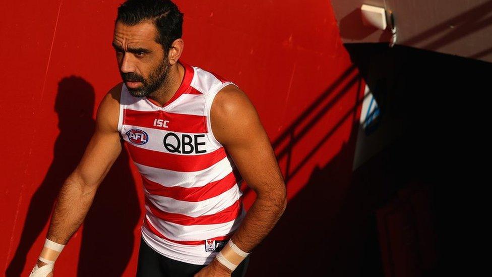 Adam Goodes Sydney Swans