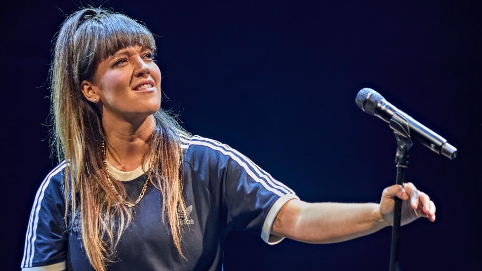 Lauryn Redding as Nikki in Standing at the Sky's Edge in the West End