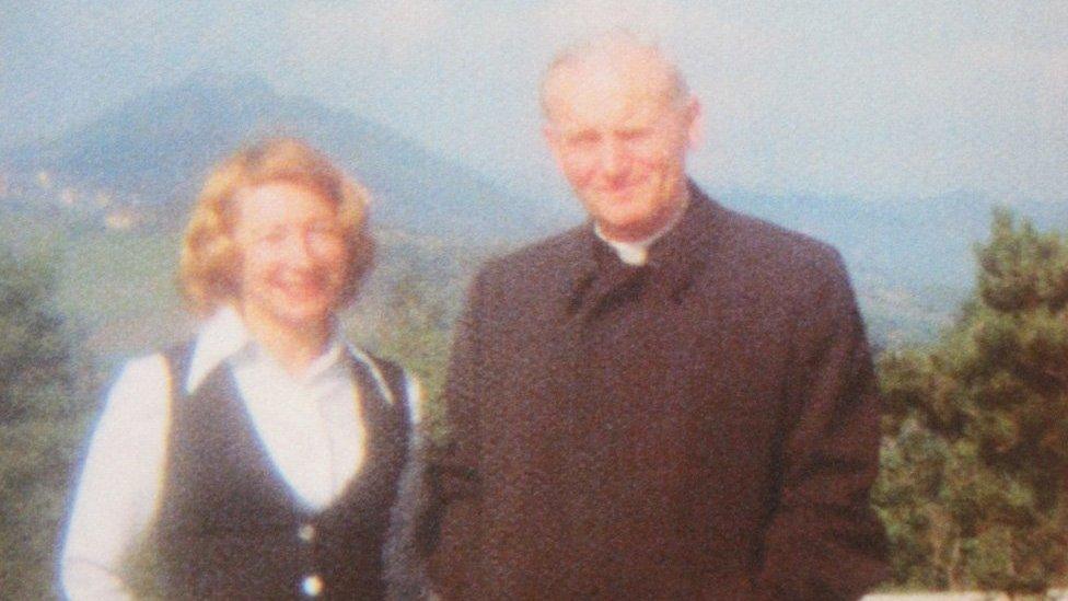 Anna-Teresa Tymieniecka and Cardinal Karol Wojtyla in 1977