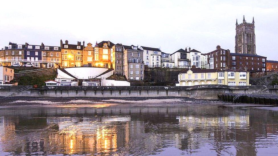 Cromer sea front