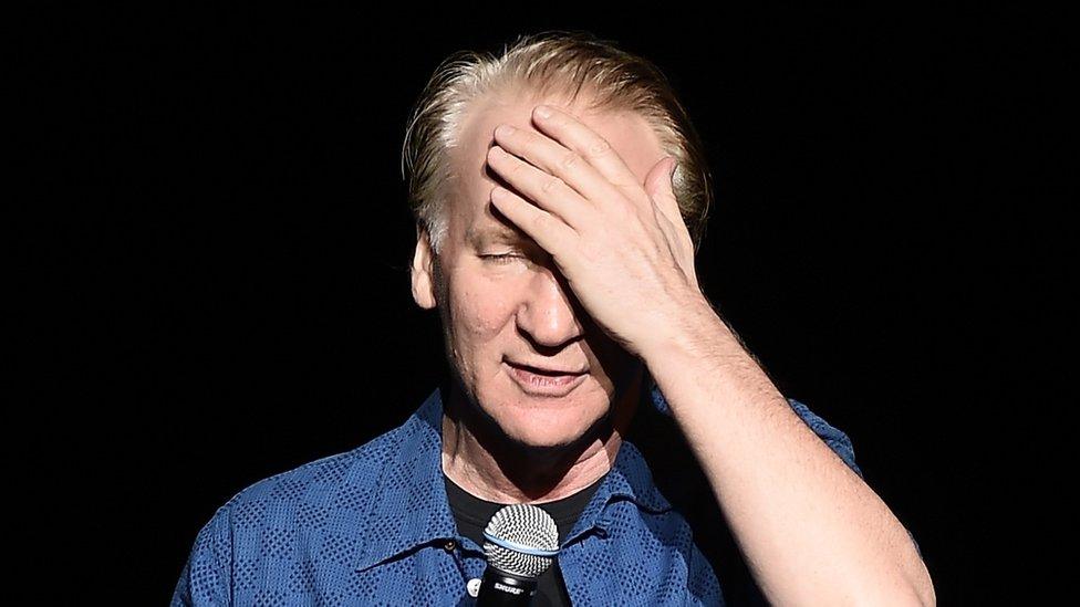 Bill Maher Performs During New York Comedy Festival at The Theatre at Madison Square Garden on November 5, 2016 in New York City.