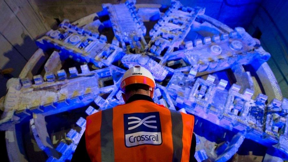 Crossrail construction worker