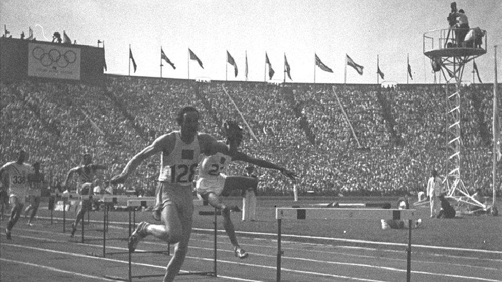 Athletes at the London Olympics in 1948