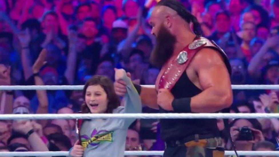 Nicholas and Braun Strowman