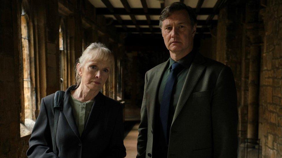 Lindsay Duncan and David Morrissey in Sherwood