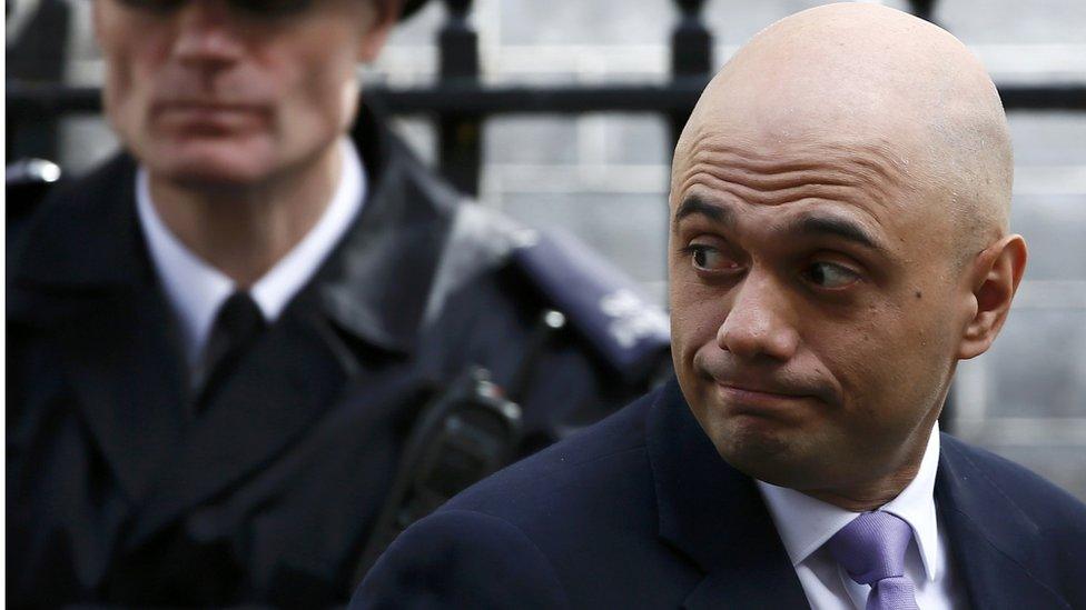 Business Secretary Sajid Javid