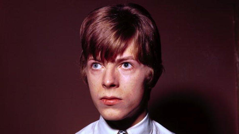 A young David Bowie