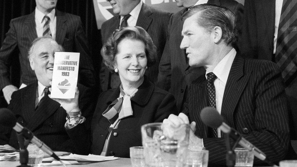 Margaret Thatcher and Cecil Parkinson