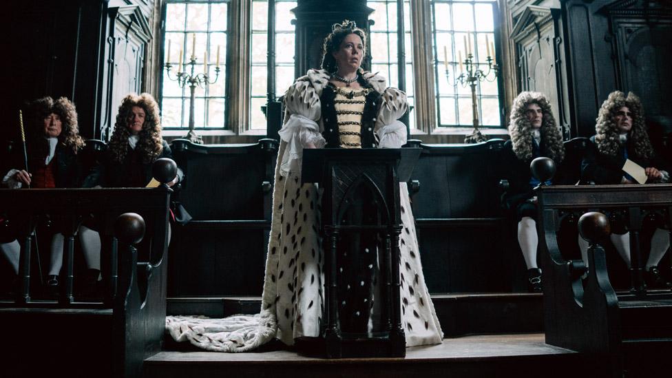 Olivia Colman in The Favourite (2018)