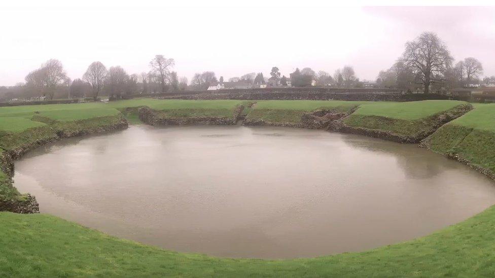 Caerleon amphitheatre