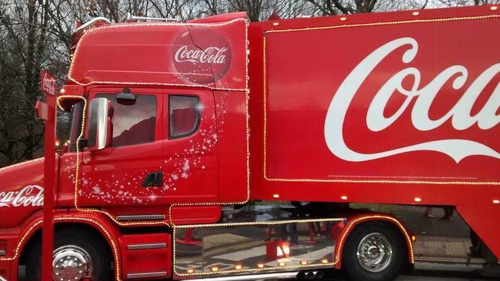 coke truck