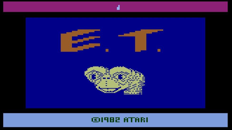 Screenshot from ET the video game