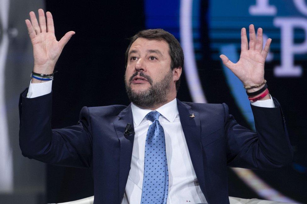 Matteo Salvini on Italian TV, 3 December 2019