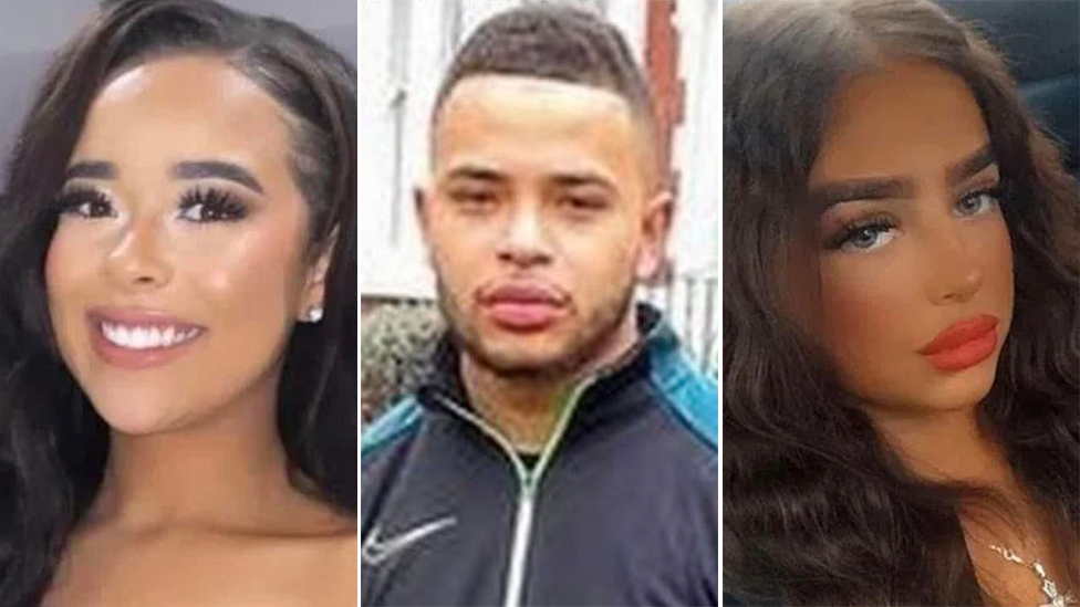 The three who died in the crash have been named