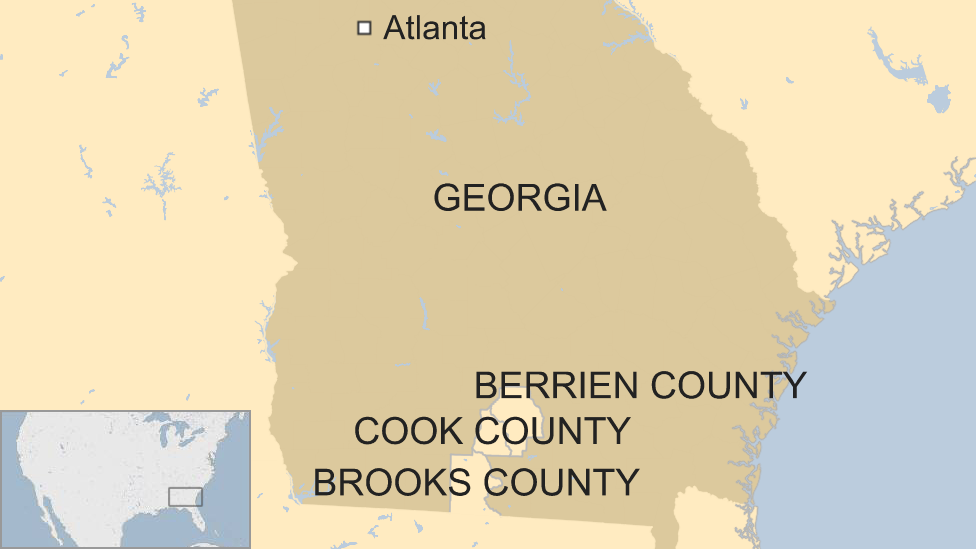 Map of Georgia