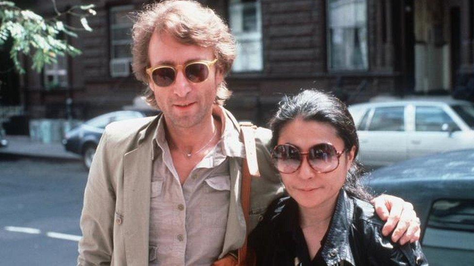 John Lennon and Yoko Ono