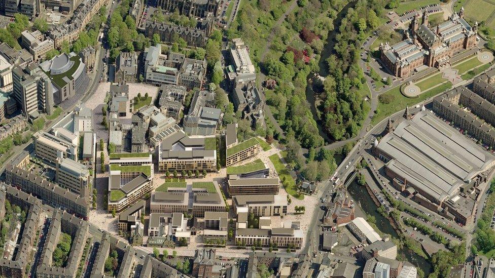 Glasgow Uni Western Infirmary plans