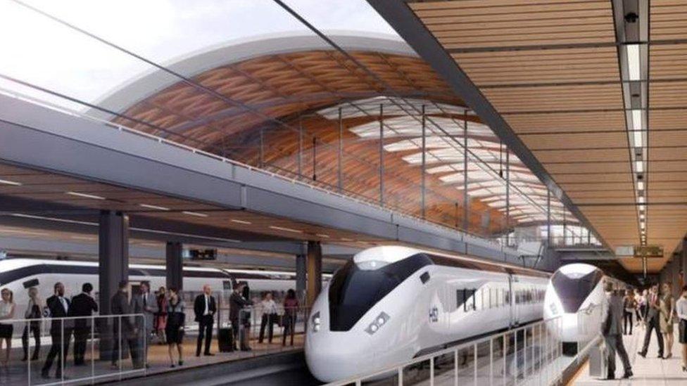 HS2 rail station design