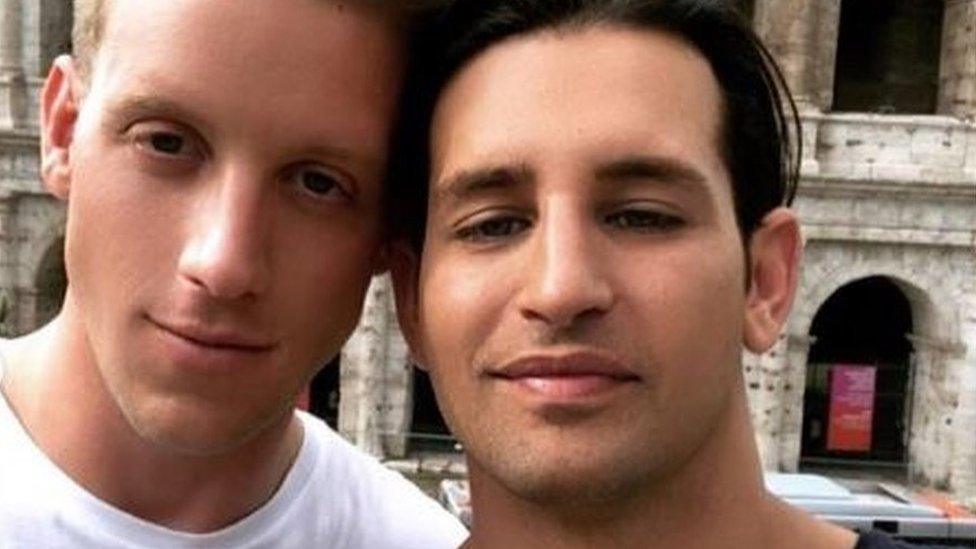 Gareth Locke and Ollie Locke