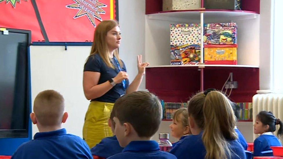 Class gets under way at Barry Primary School