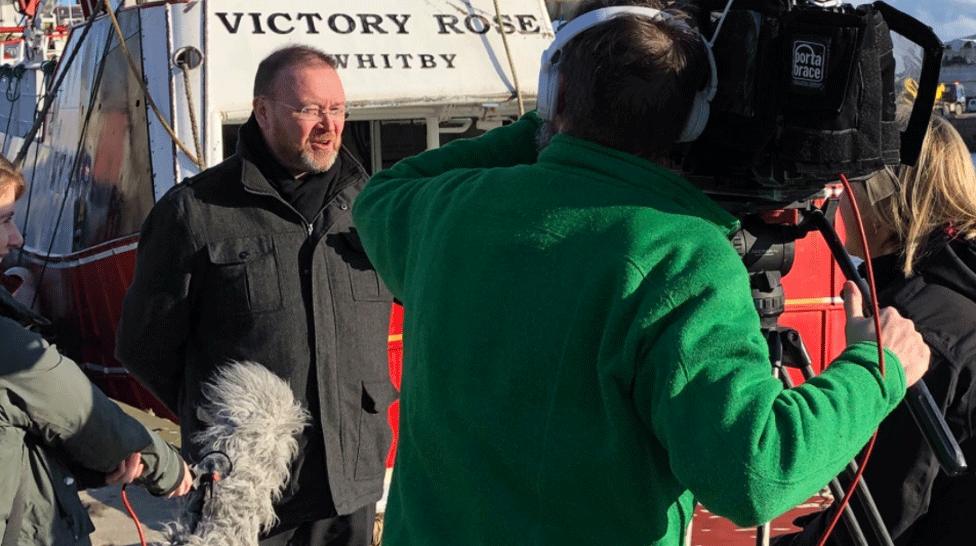 Banff and Buchan MP David Duguid was interviewed by the BBC