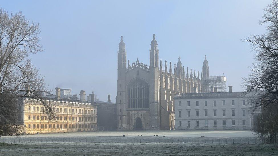 King's College Chapel at the University of Cambridge