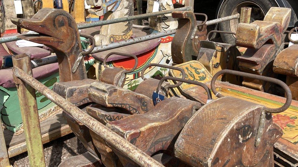 wooden fairground rides