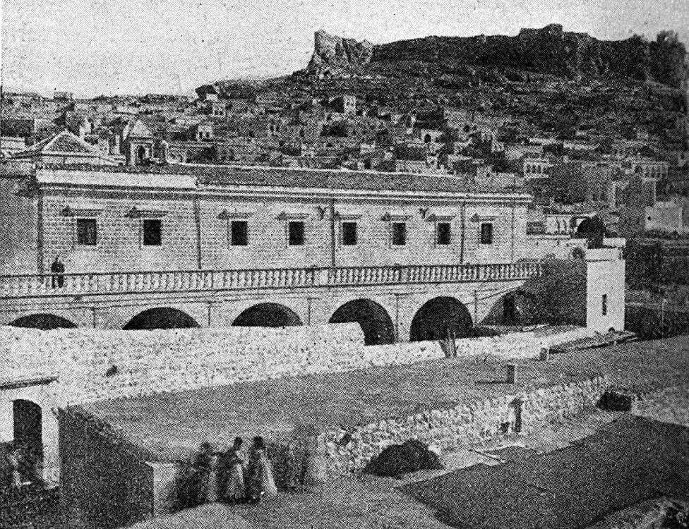 Capuchin friars in Mardin and the Franciscan monastery