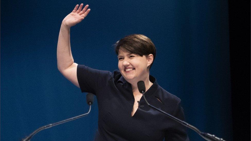 Scottish Tory leader Ruth Davidson