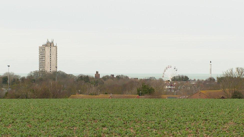 A field outside Margate