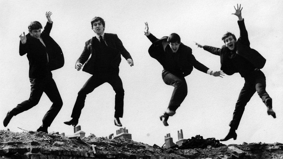 The Beatles photographed by Fiona Adams in 1963