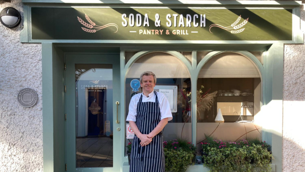 Raymond Moran, chef and owner of Soda & Starch in Derry's Craft Village