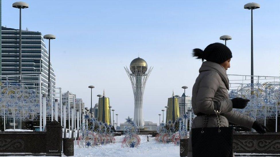 Baiterek Tower in Astana