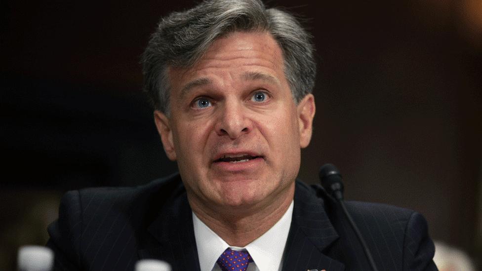 FBI director Christopher Wray