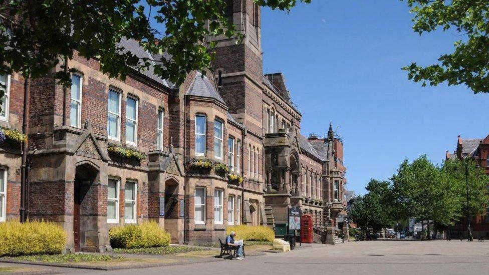 St Helens town hall