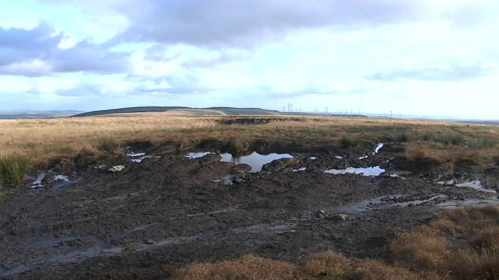 Damaged caused to NRW land