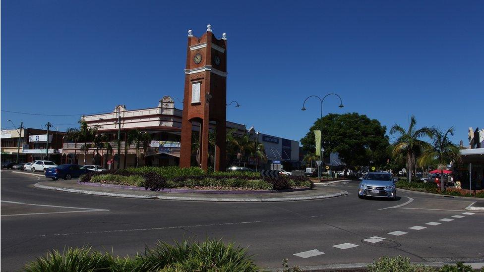 A view of Grafton, Australia