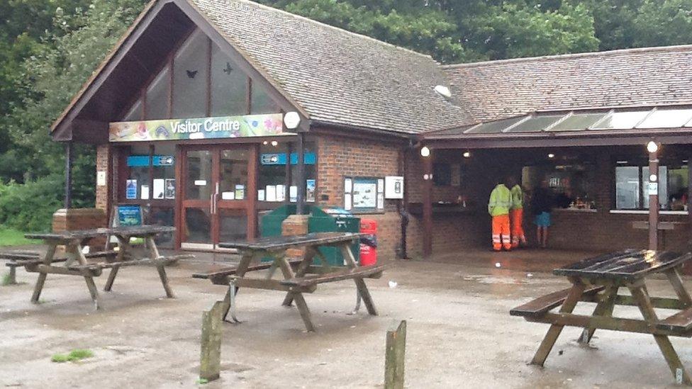 Newlands Corner visitor centre