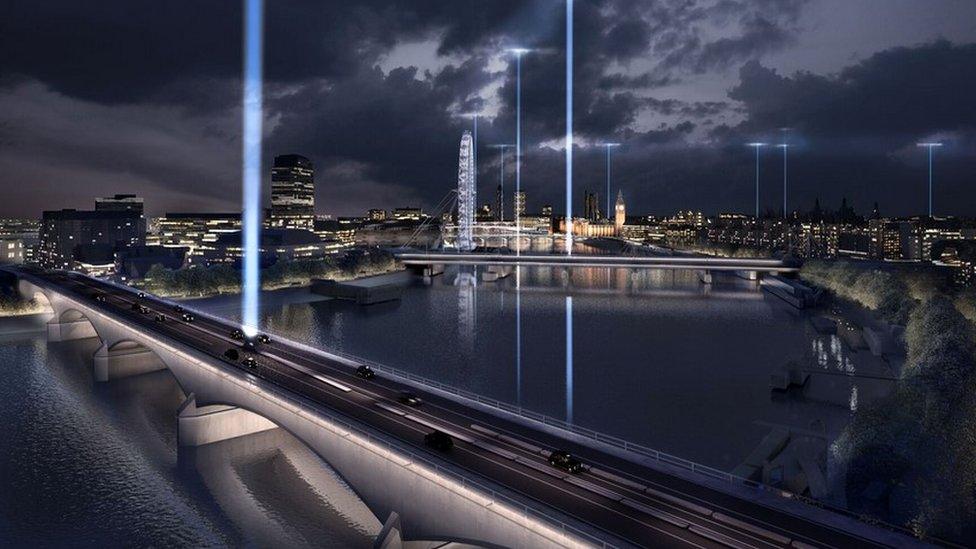 Design for Illuminated River project