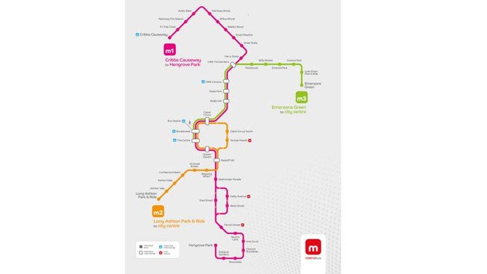 Metrobus planned routes