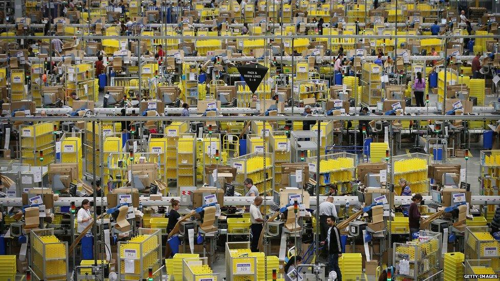 Amazon fulfilment centre