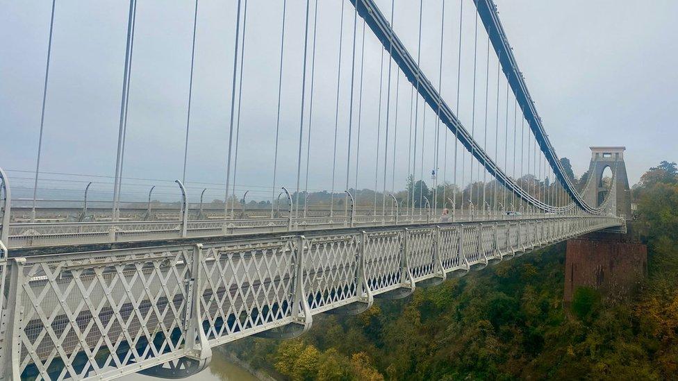 The Clifton Suspension Bridge