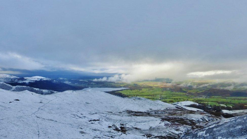 Snow at Bassenthwaite