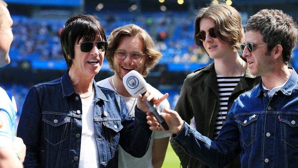 Johnny Marr, Blossoms and Noel Gallagher