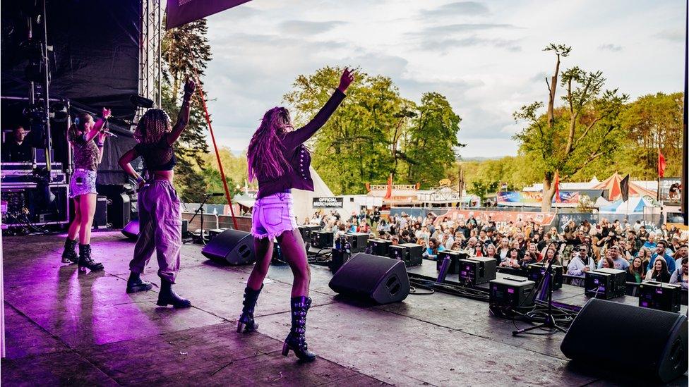 Liberty X at Teddy Rocks 2024