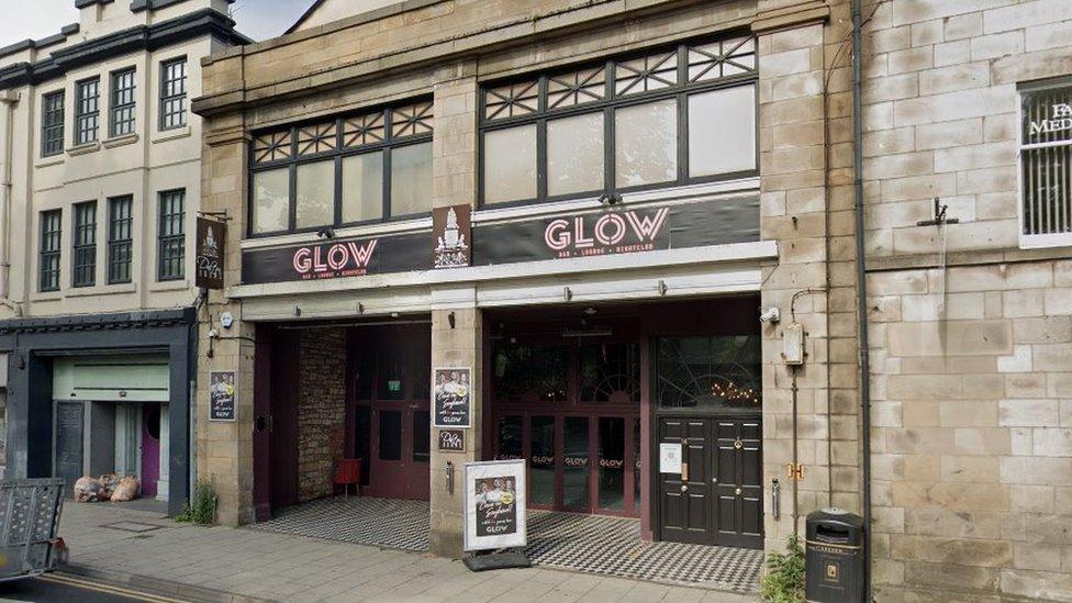 Glow nightclub in Dalton Square