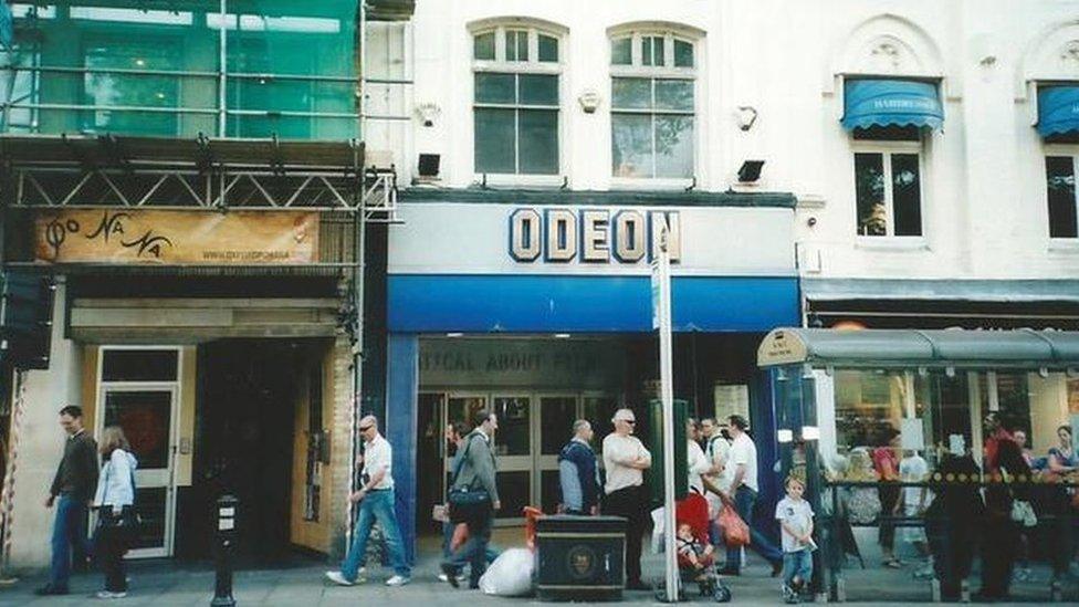 Odeon cinema on Magdalen street.