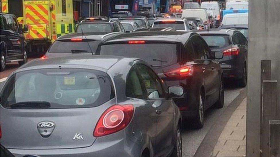 Bristol taxi protest